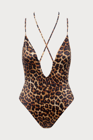 Safari Plunge Swimsuit