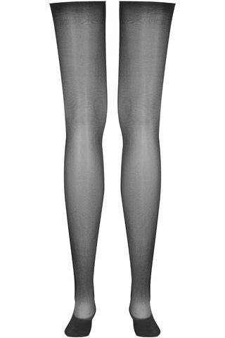 Maison Close Sheer Cut & Curled Stockings