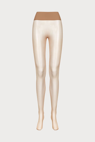 Maison Close Signature Seamless Back Seamed Tights Medium Nude 20 Denier
