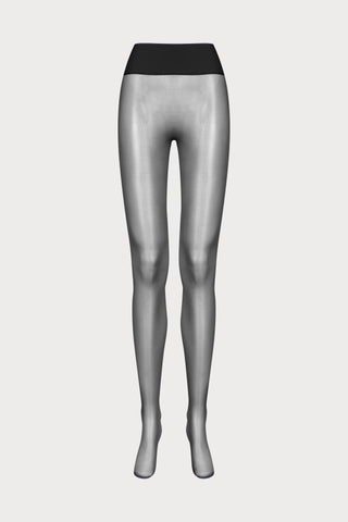 Black Back Seam Seamless Tights 20 Denier Maison Close Signature