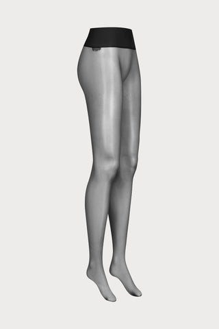 Black Back Seam Seamless Tights 20 Denier Maison Close Signature