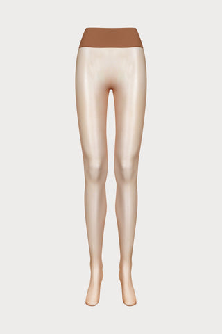Maison Close Signature Seamless Tights Medium Brown 20 Denier