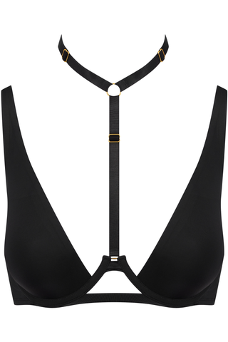 Maison Close Tapage Nocturne Underwired Triangle Bra - Naughty Knickers