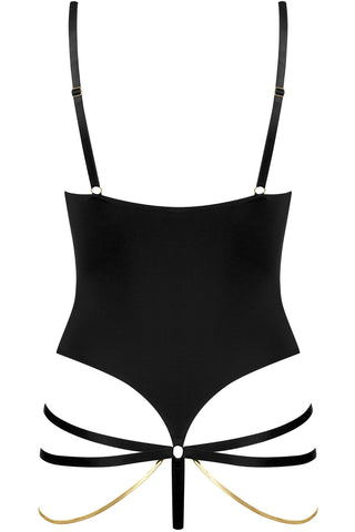 Maison Close Tapage Nocturne V Neck Thong Bodysuit - Naughty Knickers