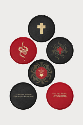 Maison Close Curiosités Désirables© Vino Veritas Coasters (Set of 6) - Naughty Knickers