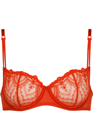 Mey Mysterious Underwired Balconette Bra Carnelian Orange