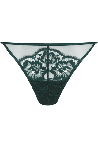 Mey Poetry Vogue Thong Green Leaves