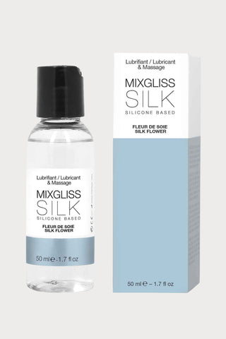 Silicone-Based Lubricant & Massage Fluid Silk Flower 50ml