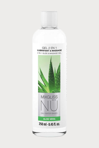 NU Aloe Vera 2-in-1 Lubricant & Massage Gel 250ml