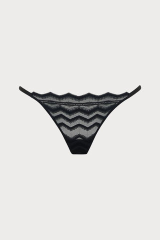 Muse by Coco de Mer Margot G String Black