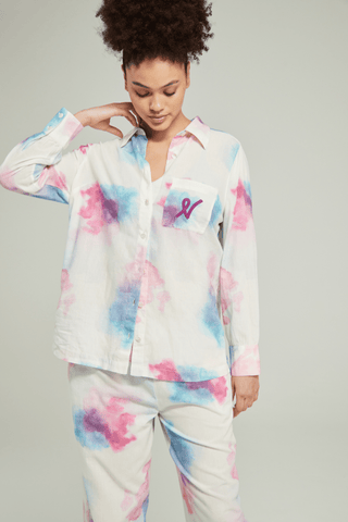 Nudea Organic Cotton The Midi Shirt Watercolour