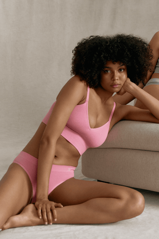 Nudea Tencel™ Seamless Bralette Rose Pink