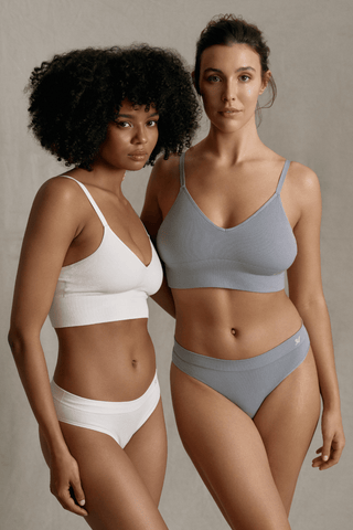 Nudea Tencel™ Seamless Bralette Storm Grey