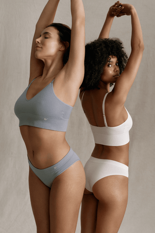 Nudea Tencel™ Seamless Bralette Storm Grey