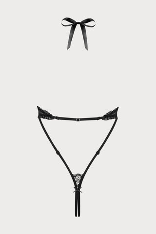 830 Crotchless Teddy