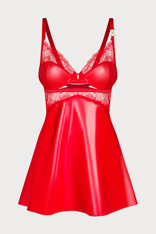 Aliosa Red Chemise & Thong