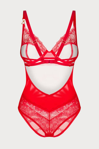 Aliosa Red Underwired Bodysuit