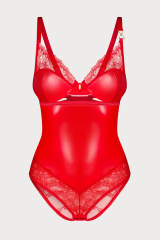 Aliosa Red Underwired Bodysuit