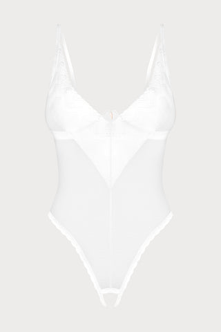 Alissium Crotchless Underwired Bodysuit