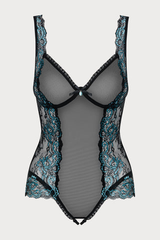 Amanta Crotchless Teddy