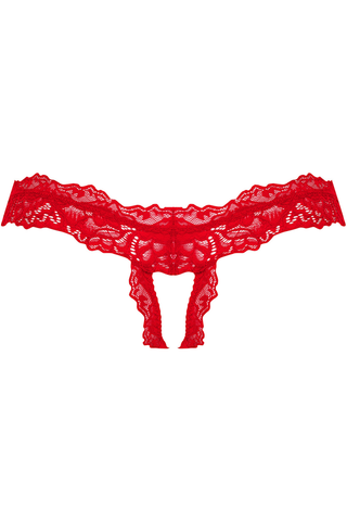 Obsessive Amor Cherris Crotchless Thong Red