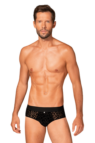 Obsessive Azmeron Men's Jockstrap Brief Black