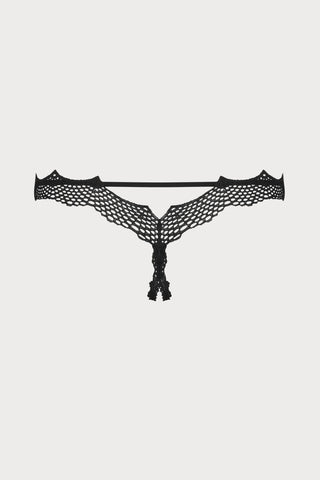 Bravelle Crotchless Thong