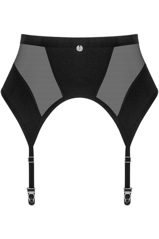 Obsessive Chic Amoria Suspender Belt Black