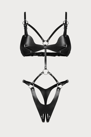 Dame Controle Crotchless Bodysuit