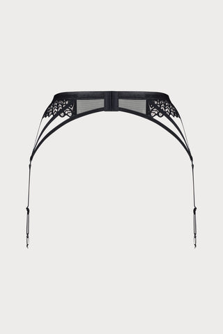 Obsessive Donarella Suspender Belt Black