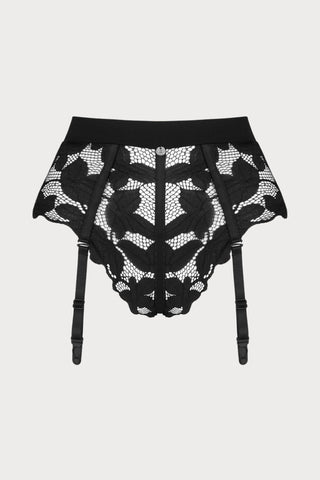Obsessive Editya Suspender Brief Black