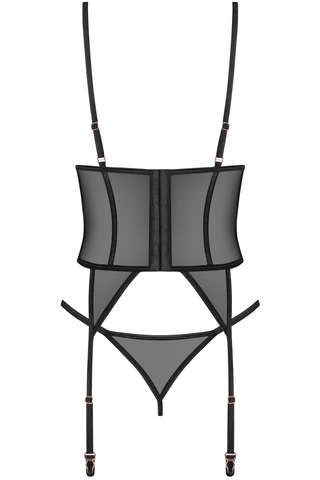 Obsessive Euridia Cupless Corset & Thong