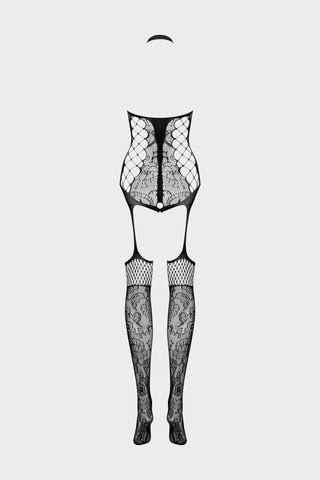 Obsessive F240 Black Crotchless Bodystocking