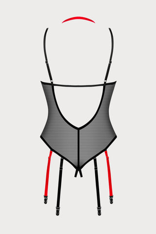 Glandez Crotchless Teddy
