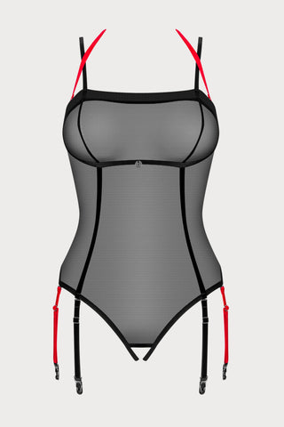 Glandez Crotchless Teddy