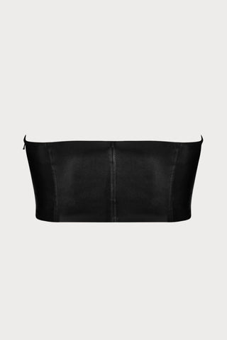 Hermeza Wetlook Bandeau Top