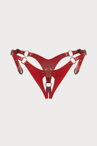 Inferro Red Open Thong