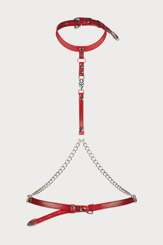 Obsessive Inferro Red Top Harness - Naughty Knickers