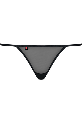 Obsessive Luiza Mini Thong Black