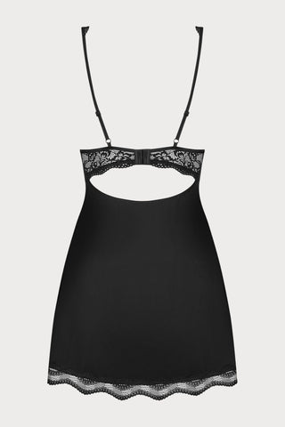 Luvae Babydoll & Thong Black