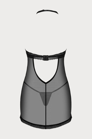 Obsessive Medilla Chemise & Thong Black