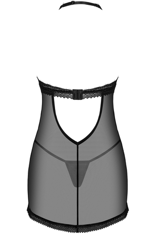 Obsessive Medilla Chemise & Thong Black