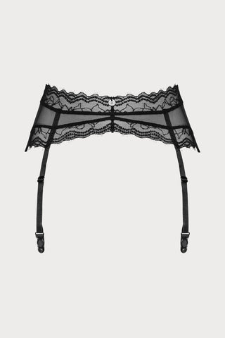 Obsessive Medilla Suspender Belt Black