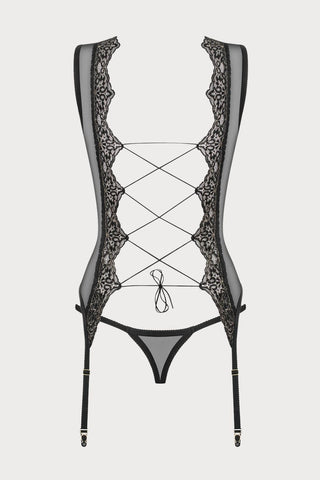 Obsessive Meshlove Corset & Thong