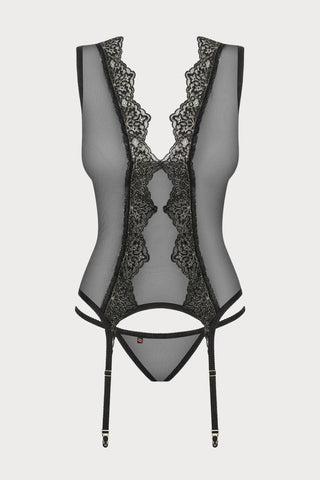 Obsessive Meshlove Corset & Thong