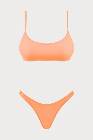 Mexico Beach Coral Bikini Set