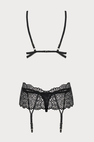 Obsessive Mixty Bra, Thong & Garter Belt