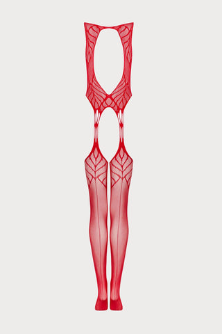 Obsessive N122 Bodystocking Red