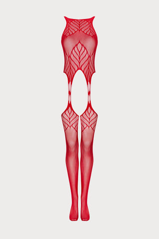 Obsessive N122 Bodystocking Red
