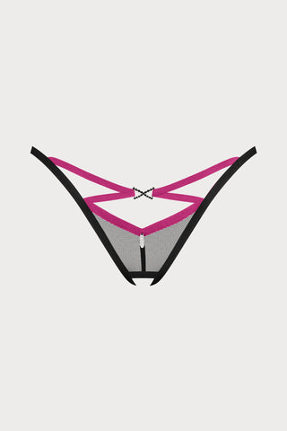 Novenes Crotchless Mini Thong